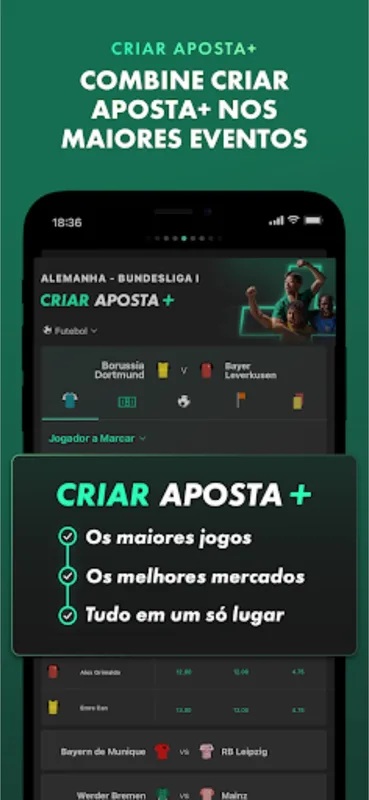 Screenshot Bet365 app