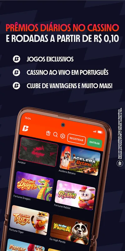 Screenshot Betano app