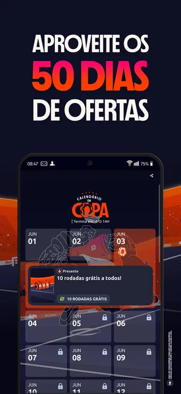 Screenshot Betano app