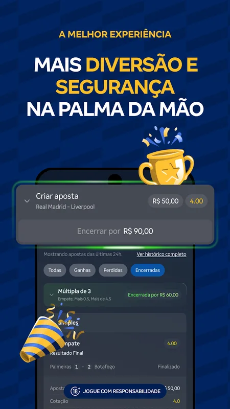 Screenshot Betnacional app