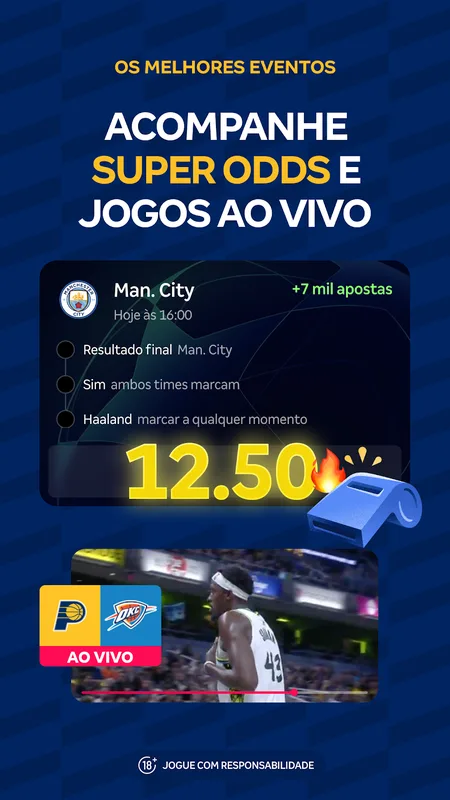 Screenshot Betnacional app