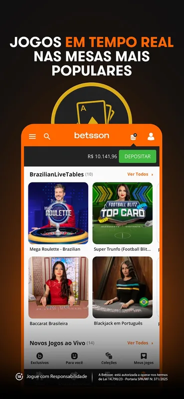 Screenshot Betsson Android 1
