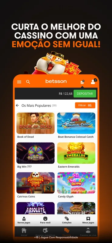 Screenshot Betsson iPhone 4