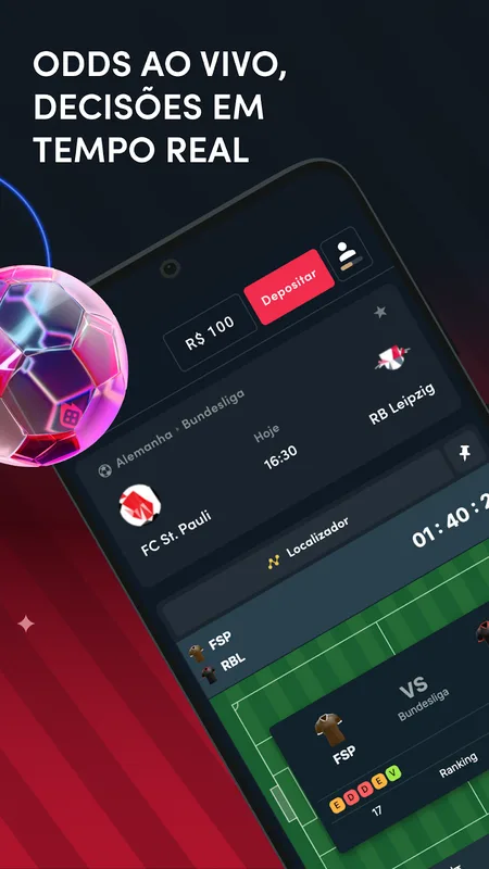 Screenshot Blaze app