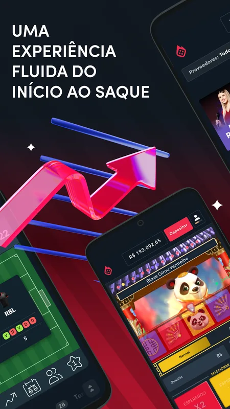 Screenshot Blaze app