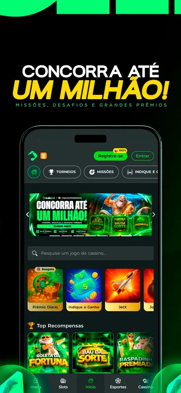 Screenshot BullsBet app