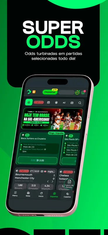 Screenshot BullsBet app