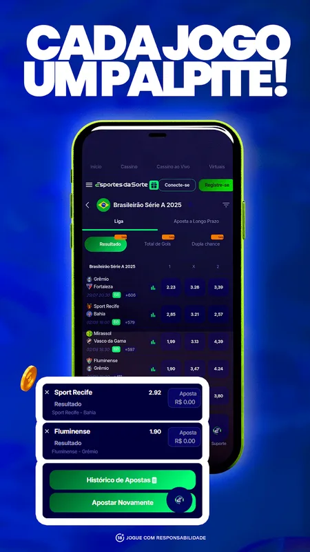 Screenshot Esportes da Sorte app