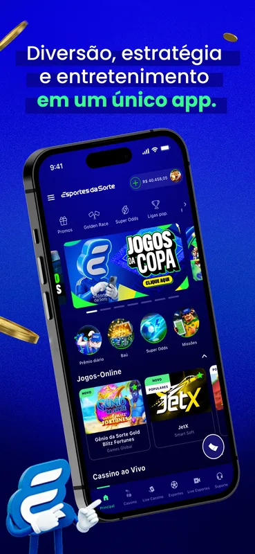 Screenshot Esportes da Sorte app