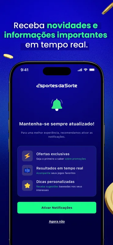 Screenshot Esportes da Sorte app