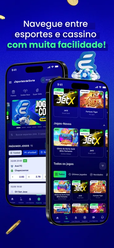 Screenshot Esportes da Sorte app