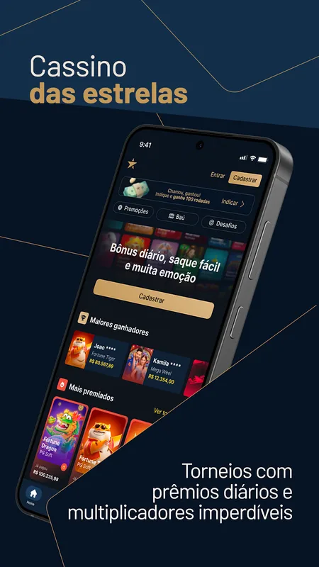 Screenshot EstrelaBet app
