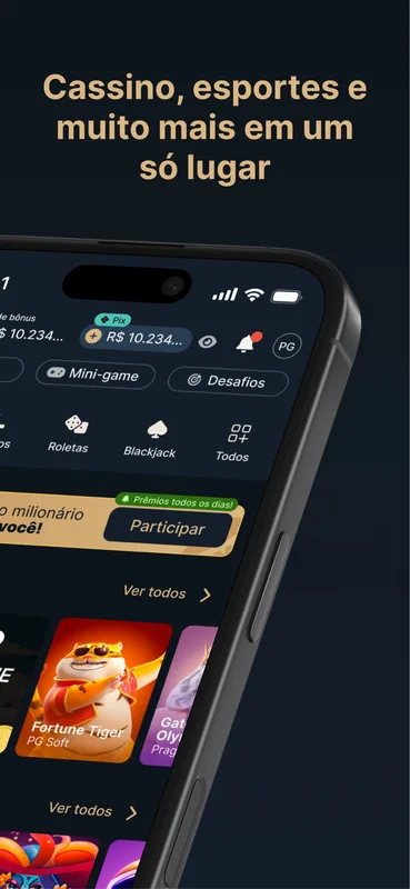 Screenshot EstrelaBet app