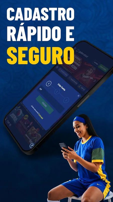 Screenshot Galera Bet app