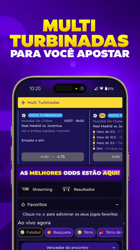 Screenshot Multibet Android 4