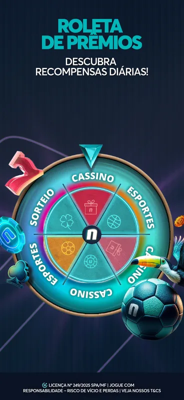 Screenshot Novibet app