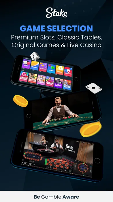 Screenshot Stake app