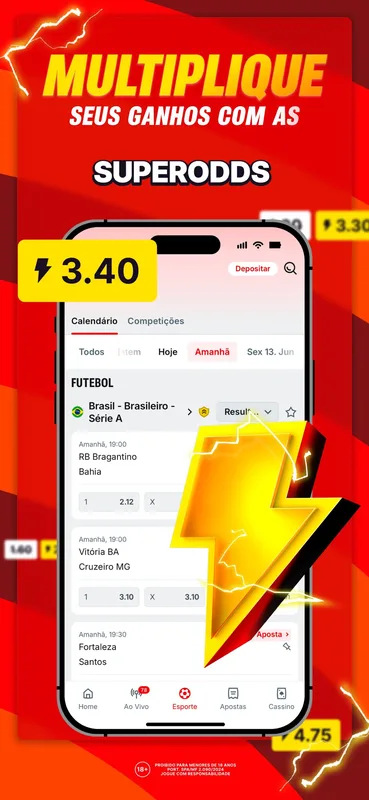 Screenshot Superbet app