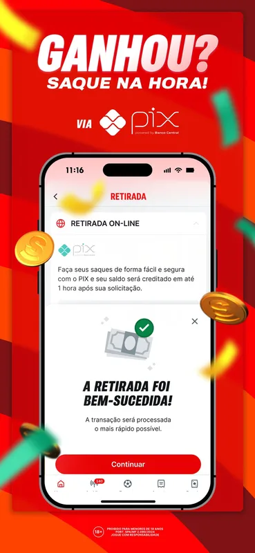 Screenshot Superbet app