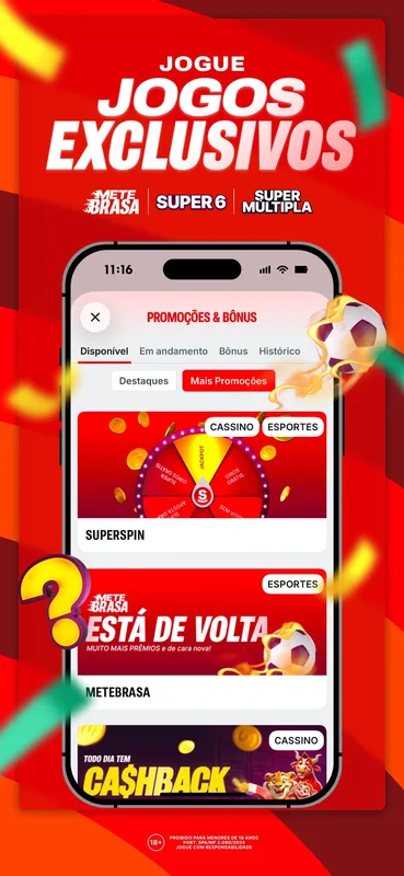 Screenshot Superbet app