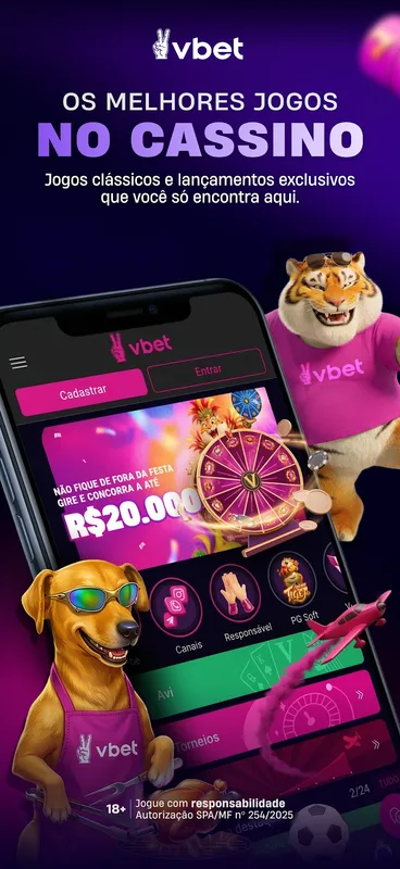 Screenshot Vbet app